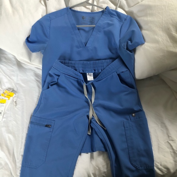 FIGS (Wearfigs) Ceil Blue set - Picture 1 of 6